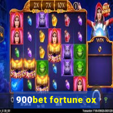 900bet fortune ox